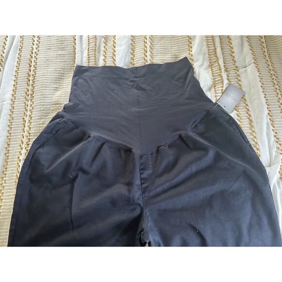 A:Glow Women's Maternity Black Luxe Ankle Dress Pants Size XL Regular - NWT - Picture 4 of 8